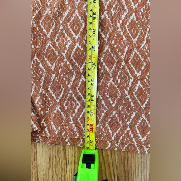 Chic Diamond Pattern Wide Leg Pants - Picture 9 of 10